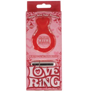 Love Ring Ruby Red