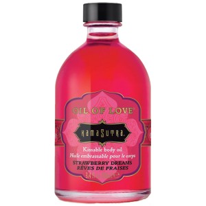 Kama Sutra Oil Of Love-strawberry Dreams 3.4oz