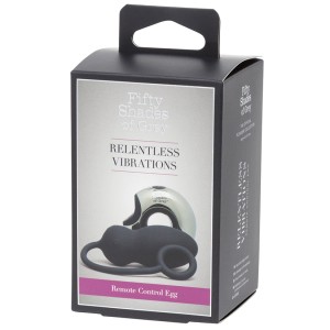 Fifty Shades Of Grey Relentless Vibrations Remote Control Egg