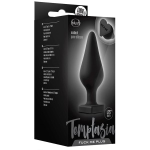 Temptasia Fuck Me Butt Plug-black