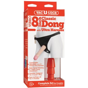 Vac-u-lock-classic Dong Vibro W/harness 8