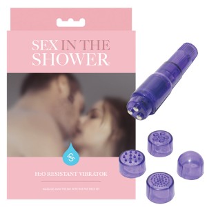 Sex In The Shower H2o Resistant Vibrator-purple