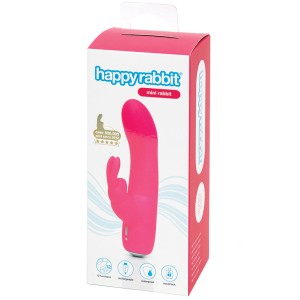 Happy Rabbit Mini Rechargeable Rabbit Vibrator-pink
