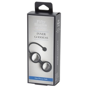 Fifty Shades Of Grey Inner Goddess Glass Pleasure Balls 77g