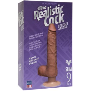 The Realistic Cock Ur3 Vibrating Slim-caramel 9