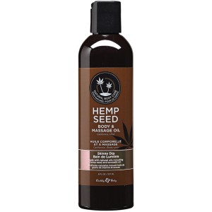 Hemp Seed Massage Oil 8 Fl. Oz. Skinny Dip