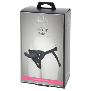 Fifty Shades Of Grey Feel It Baby Strap On Dildo Set