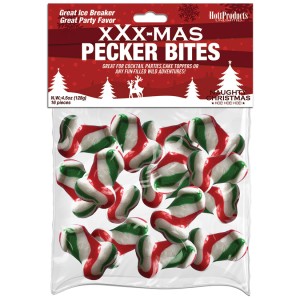Xmas Pecker Bites 16 Pc