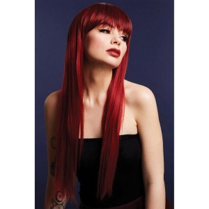 Fever Smiffys Jessica Wig True Blend-ruby Red