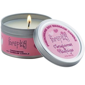Pheromone Candle Foreplay 4 Oz