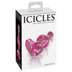 Icicles No.75 Heart Shaped Plug-pink