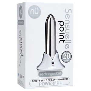 Sensuelle Point Rechargeable Bullet-silver