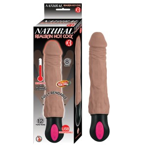 Natural Realskin Hot Cock #3-brown 8
