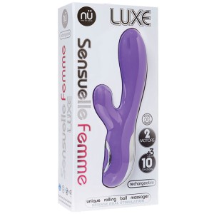 Sensuelle Femme Luxe 10 Function Rabbit Massager Purple
