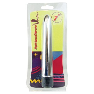 Voodoo Multi-speed Vibrator-silver 7
