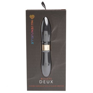 Sensuelle Double Ended Deux Bullet-black