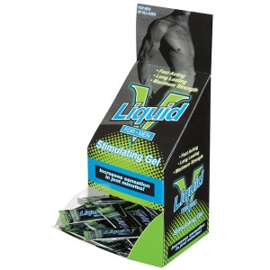 Liquid V For Men Foil Display Of 50
