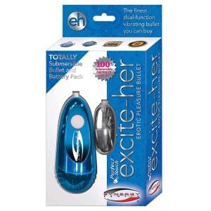 Excite-her Erotic Pleasure Bullet-luster Blue