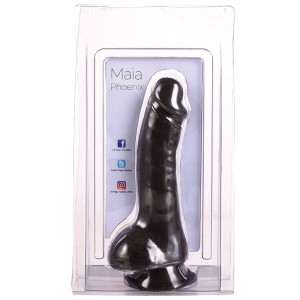 Maia Phoenix Realistic Silicone Dong-brown 8
