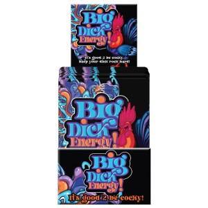 Big Dick Energy Bde Capsule 24 Count Display