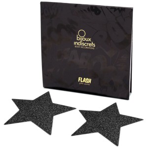 Bijoux Flash Star Glitter Pasties-black