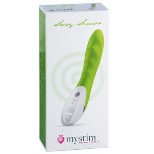 Mystim Sassy Simon Vibrator-lusty Lime