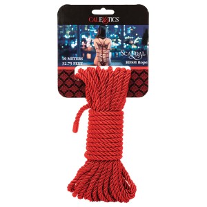 Scandal Bdsm Rope 10m-red