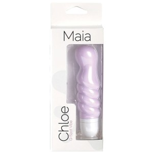Maia Chloe Twistty Silicone G-spot Vibe-lavender 5