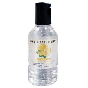 Basic Solutions Hand Sanitizer Gel-lemon 2oz