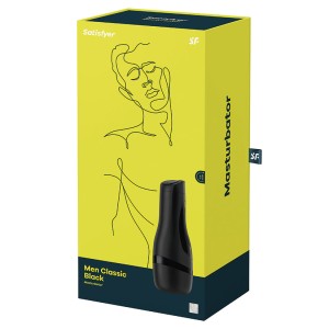 Satisfyer Men Classic Masturbator-black