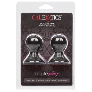 Nipple Play Silicone Pro Nipple Suckers Black