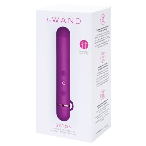 Le Wand Chrome Baton-cherry