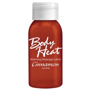 Body Heat Warming Massage Lotion-cinnamon 1oz