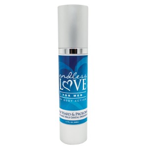 Endless Love For Men Stay Hard And Prolong Water Based Lubricant 1.7 Oz