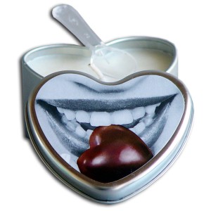Edible Heart Cande Chocolate 4 Oz.