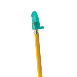 Penis Eraser With Balls-glow In The Dark 12 Pack