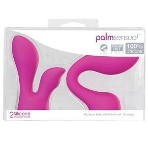 Palm Sensual Accessories 2 Silicone Heads