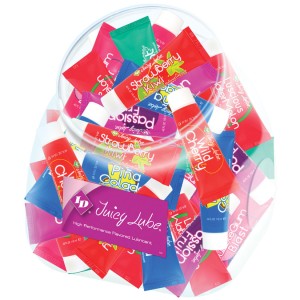 Id Juicy Lube Assorted 12ml Jar Of 72