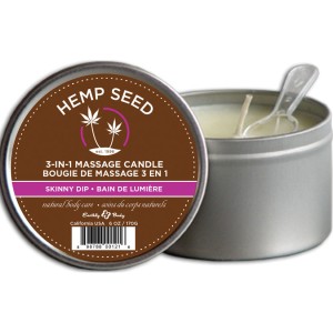Skinny Dip Suntouched Candle With Hemp 6 Oz