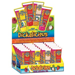 Dickalicious 24 Piece P.o.p Display 2 Fl. Oz. Tubes
