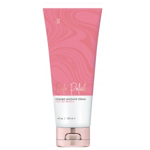 Cg Pole Polish Kissable Massage Cream-not So Vanilla 4oz