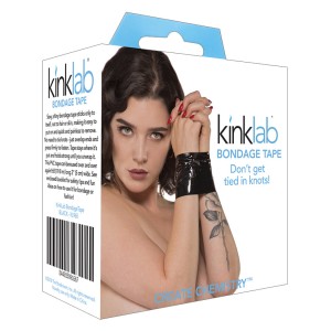 Kinklab Unisex Bondage Tape-black