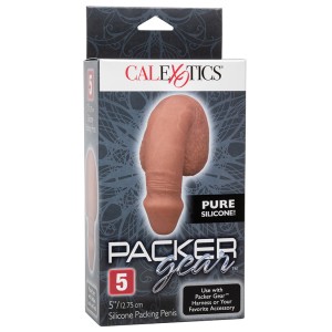 Packer Gear 5 Silicone Packing Penis Brown