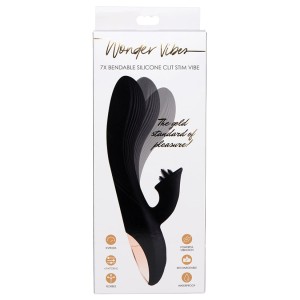 Wonder Vibes 7x Bendable Silicone Clit Stim Vibe