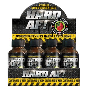 Hard Af Shot 12 Count Display