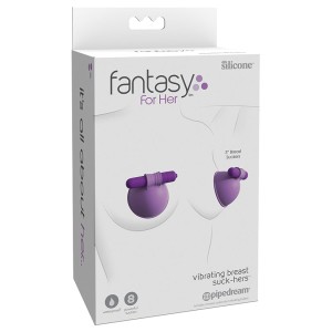 Fantasy For Her Vibrating Breast Suck-hers
