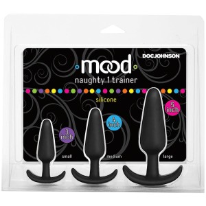 Mood Naughty 1 Silicone Trainer Set-black