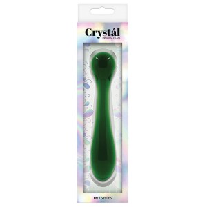 Crystal Pleasure Wand Green