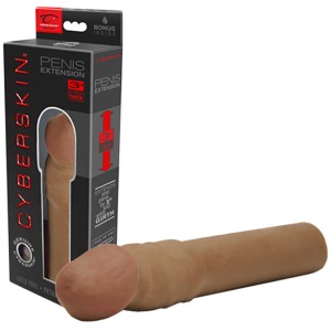 Cyberskin Transformer Penis Extension-cinnamon 3