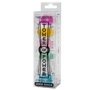 Tower Of Power Set Of 6 Multi Color